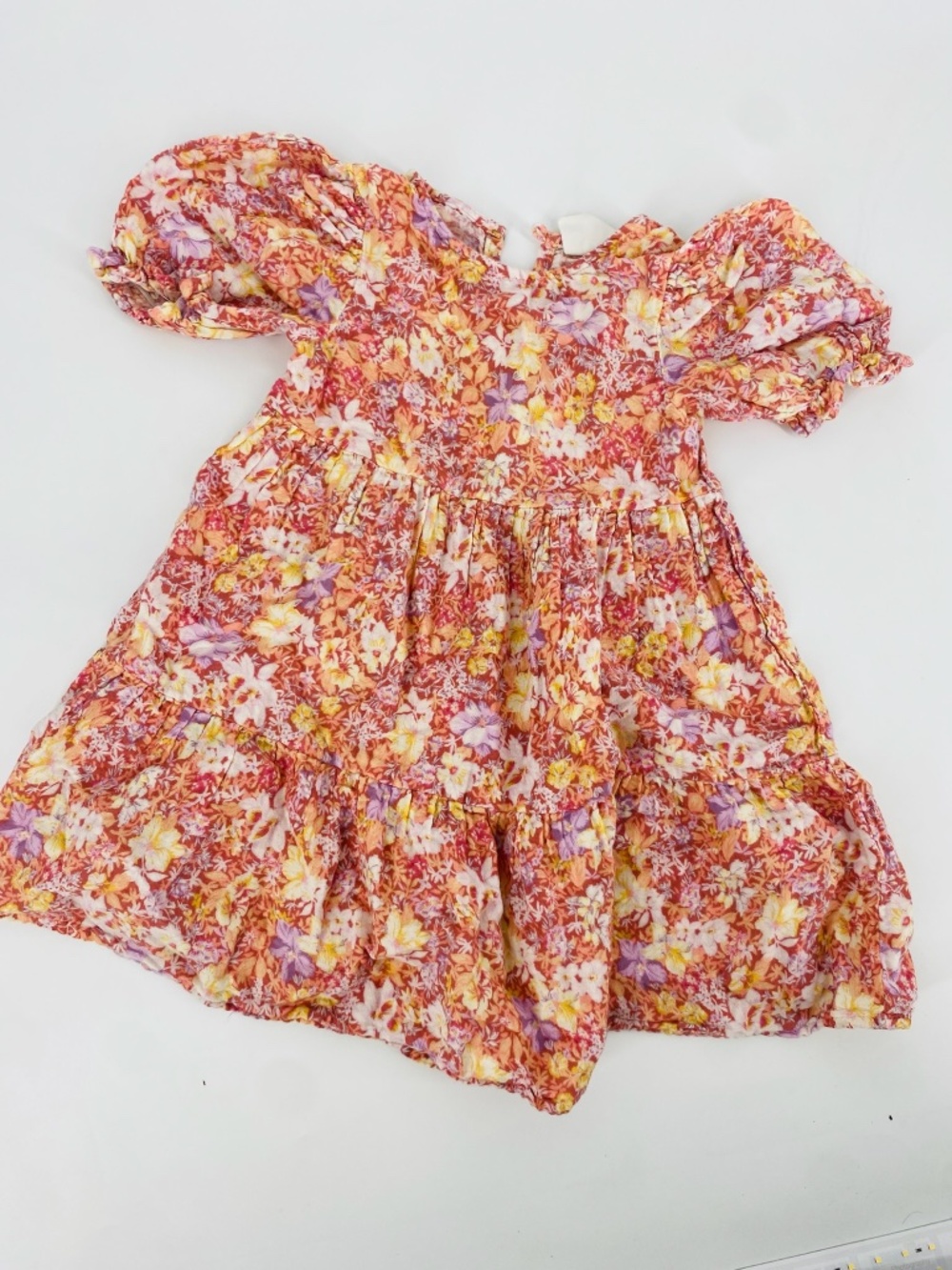Cotton On Kids Mika Short Sleeve Dress – Size 4 – Coastal Floral